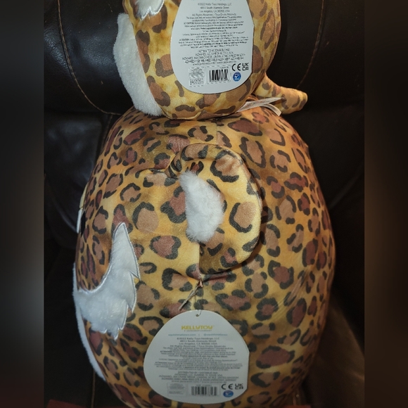 Squishmallows Cherie The Saber Tooth Tiger. LOT OF 2 16" & 8". Brand New W/ Tags - Picture 3 of 7